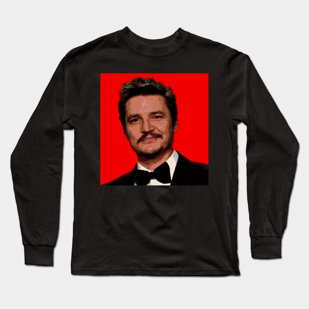 pedro pascal Long Sleeve T-Shirt by oryan80